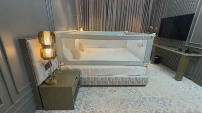 3-Side Foldable New Model Baby Bed Rail Guard