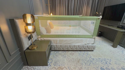 3-Side Foldable New Model Baby Bed Rail Guard