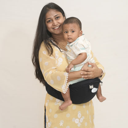 All-in-One Baby Carrier with Hip Seat