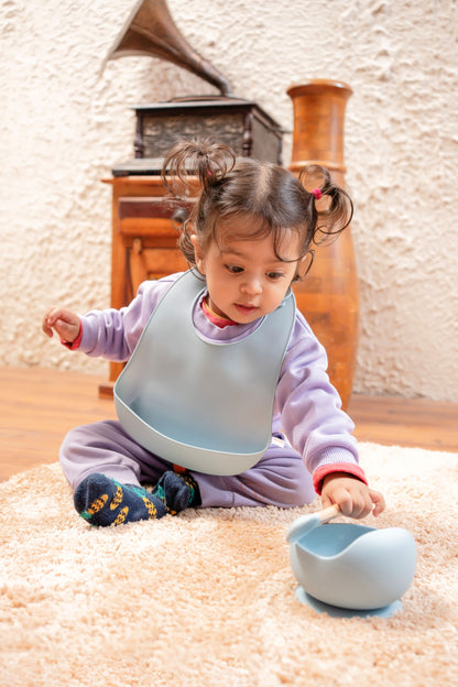 Natural Cute Colourful Mealtime Set for Babies