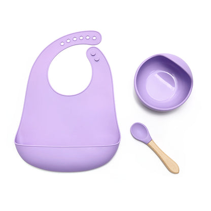 Natural Cute Colourful Mealtime Set for Babies