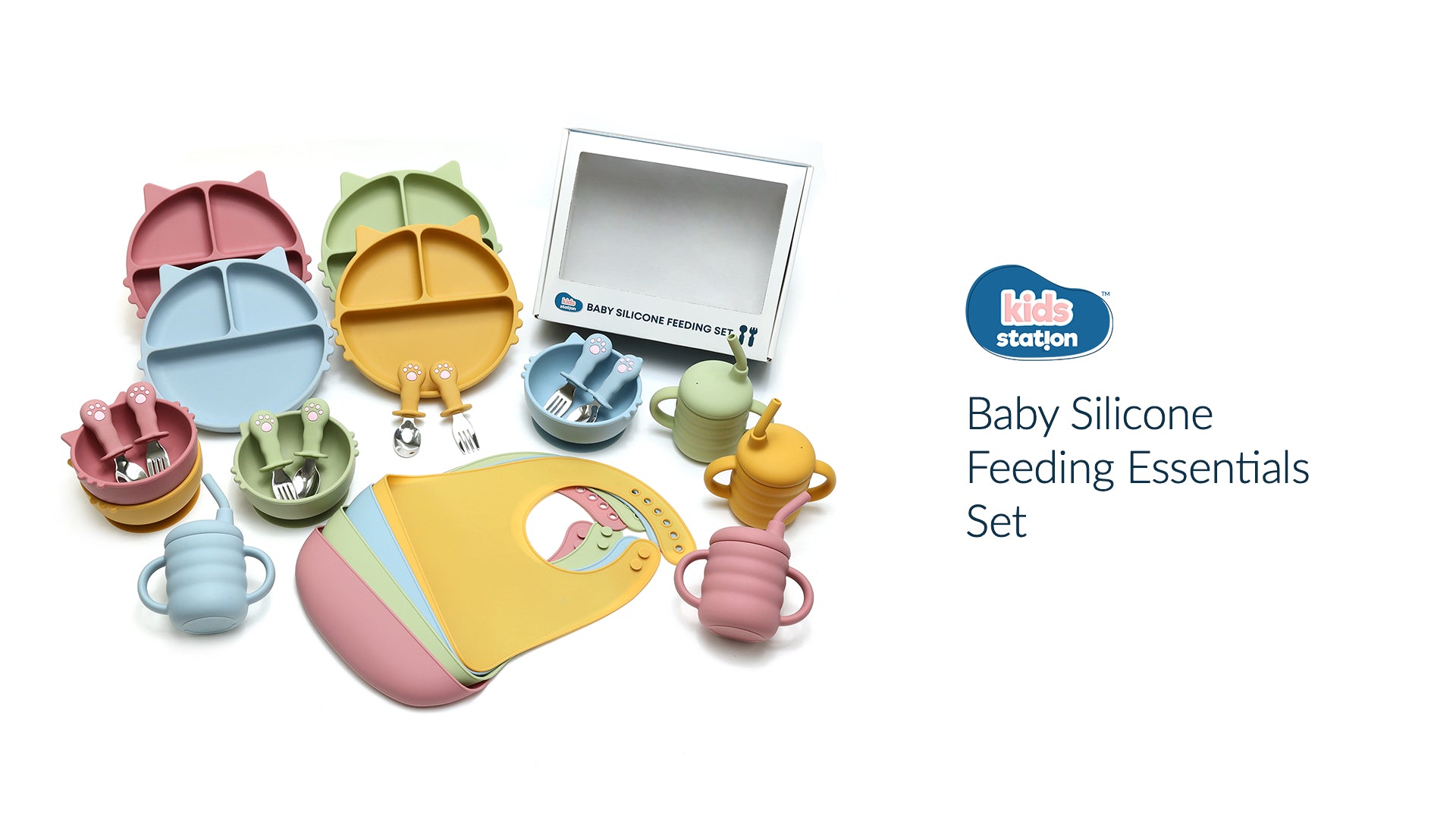 Your Baby’s First Fine Dining Set – 6pcs of Silicone Awesomeness