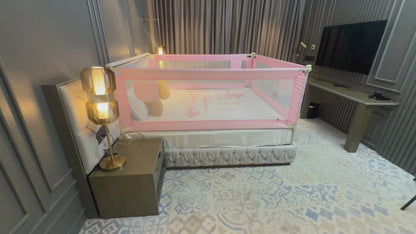 3-Side Foldable New Model Baby Bed Rail Guard